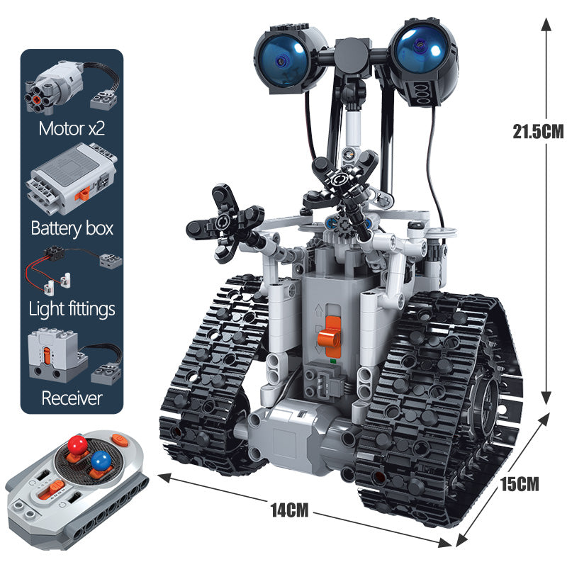 Robot electric block control block toy building blocks