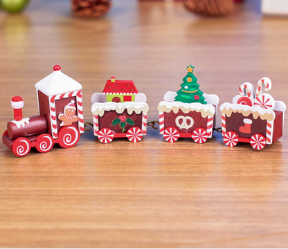 Mini Wood Train Toys