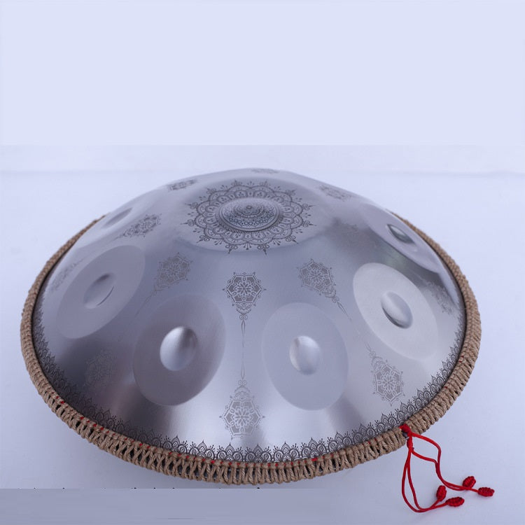 Mandala Engraved Version Hand Disc Drum Music Instrument