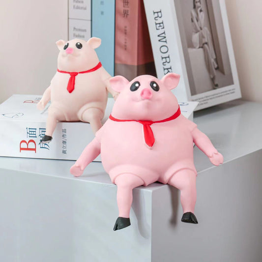 Piggy Squeeze Toys Porcos Rosa Antiestresse