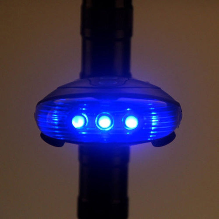 Luz Traseira de Bicicleta (5LED+2Laser)