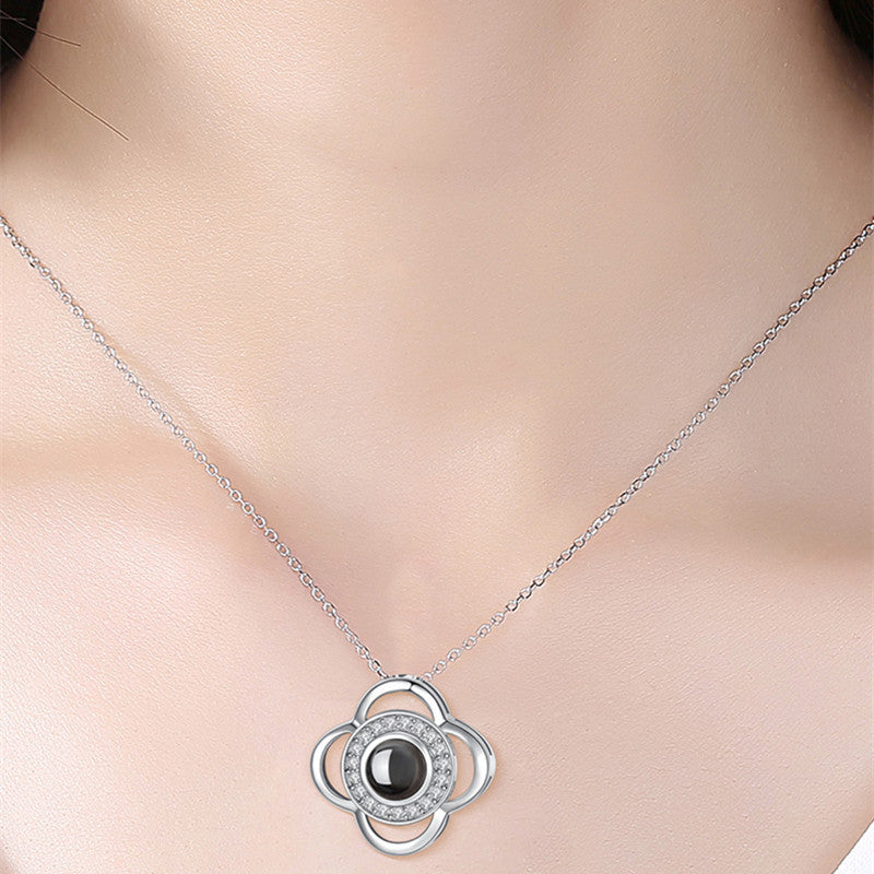 Hot Valentine's Day Gifts, Metal Rose Jewelry Gift Box, Necklace For Wedding, Girlfriend Gifts