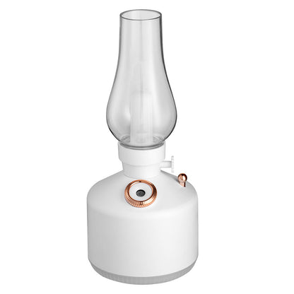 Retro Kerosene Light Humidifier Time Light Humidifier Essential Oil Diffuser Light Adjustable Night Light Humidifiers