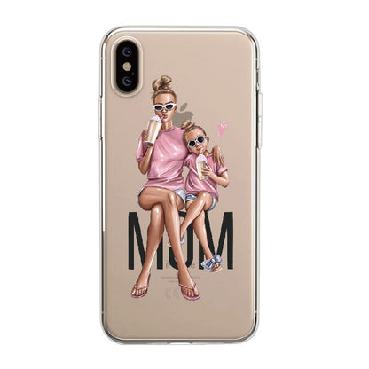 Trend mother mobile phone shell painting all-inclusive