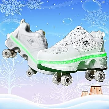 Dual-purpose Roller Skates, Double Row Roller Skates