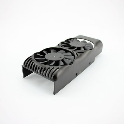 For MSI GeForce GTX 1050Ti Graphics Card Cooling Dual Fan Housing
