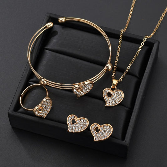 Conjunto de joyas de amor