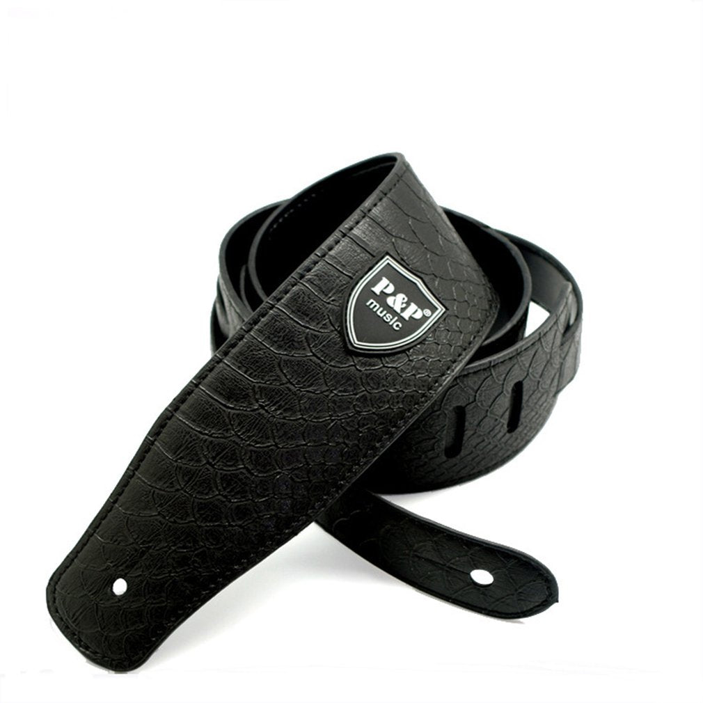 Bass strap electric guitar strap