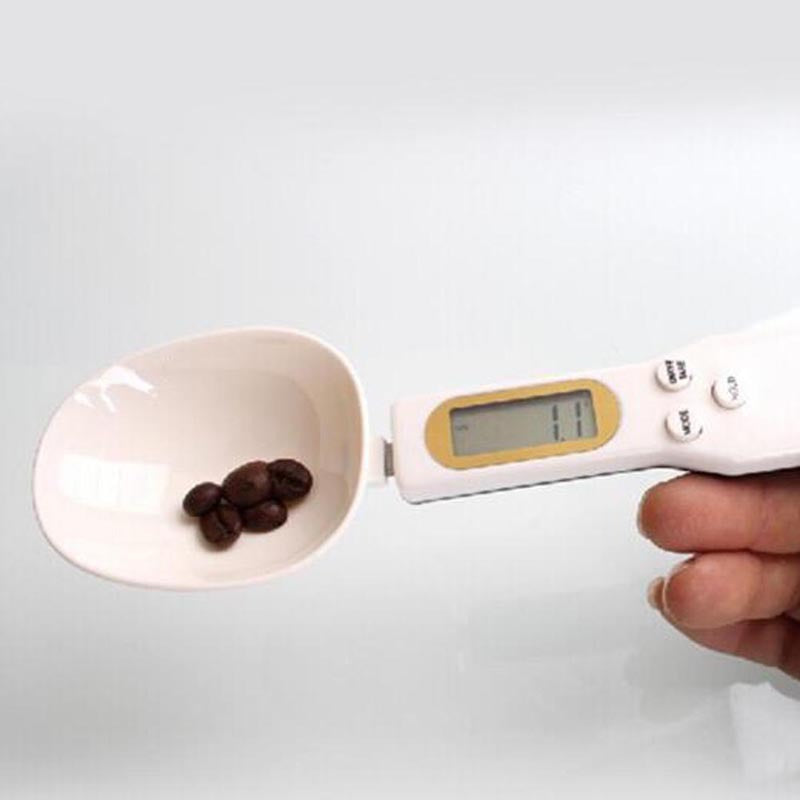 Báscula Digital LCD para cocina, cuchara medidora de peso para alimentos, gramos de café, té, azúcar, cuchara, báscula, herramientas de cocina