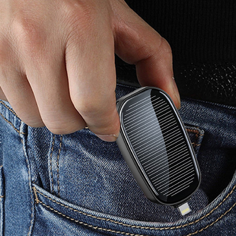 Portable Solar Mini Keychain Bank Charger