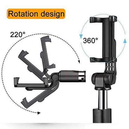 Compatible with Apple, Tripod Selfie Stick Mobile Universal Live Triangle Bracket One Bluetooth Selfie Artifact