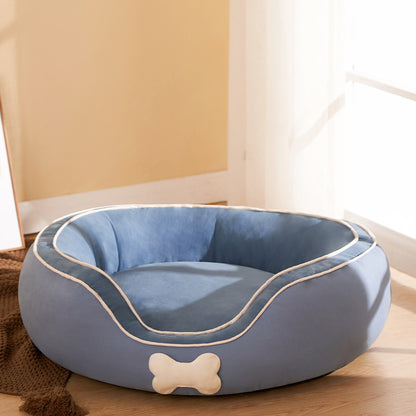 Cama para animais de estimação macia, sofá cama quente de inverno, canil para dormir de cachorro, suprimentos para animais de estimação