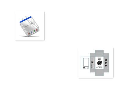 Carregador usb carga rápida 3.0 4 portas adaptador de telefone para huawei iphone 12 tablet portátil carregador móvel parede carregador rápido