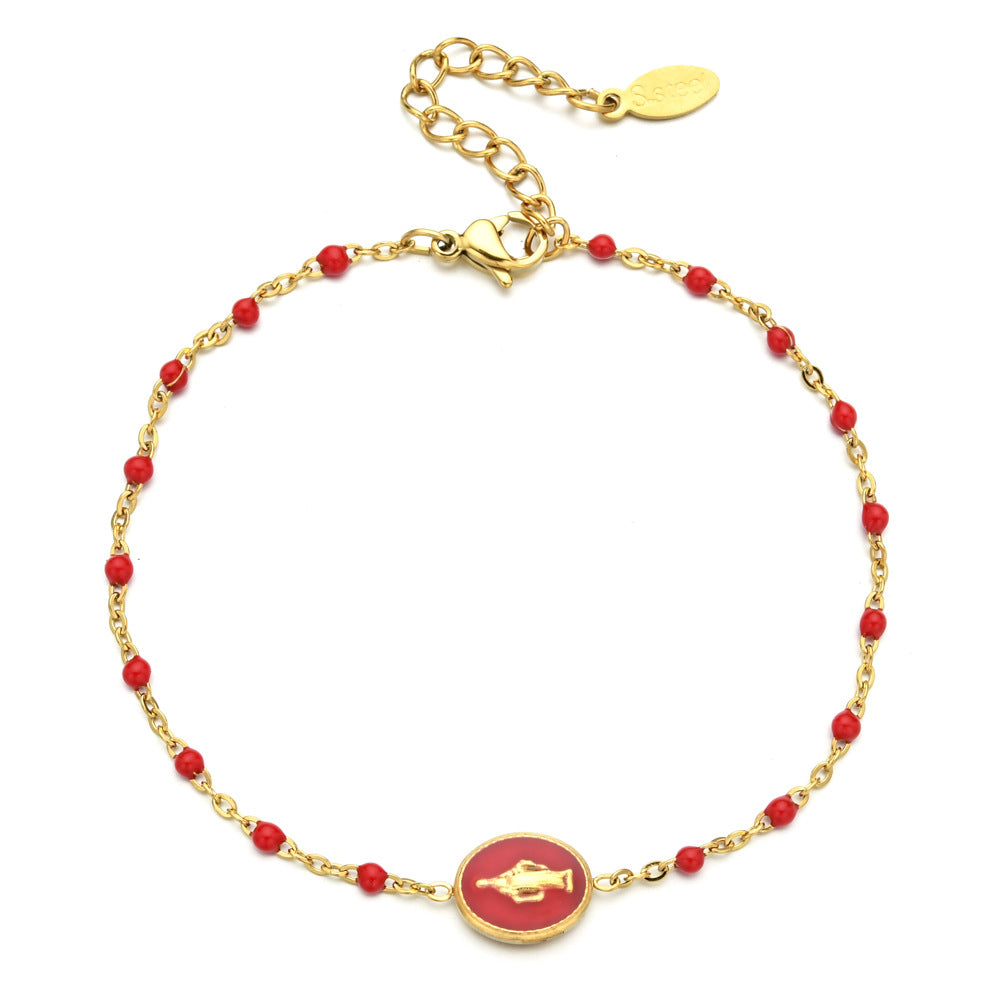 Pulsera María sencilla de estilo bohemio para mujer