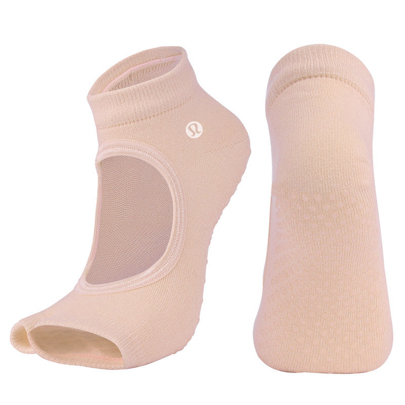 Sports fitness half toe yoga socks