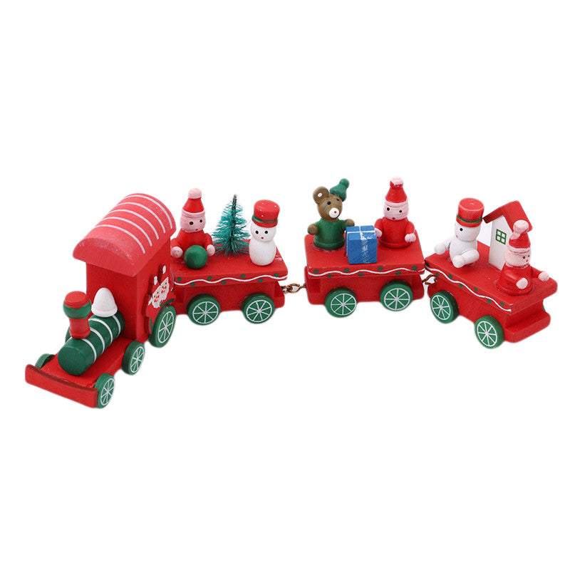 Mini Wood Train Toys