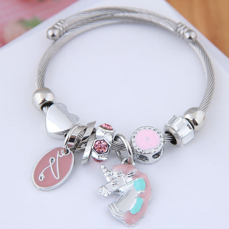 Metal Versatile Simple Multi-element Personality Bracelet