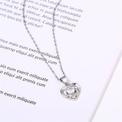 Heart Of Eternity Heart-shaped Necklace