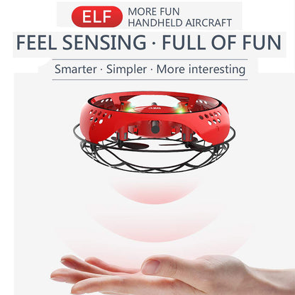 L101 ufo drone interativo sensor infravermelho indução quadcopter mosca inteligente controle de mão helicóptero crianças brinquedo drone mágico