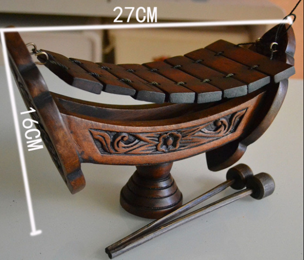 Handmade xylophone musical instrument