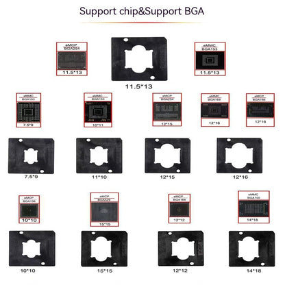 Programador Mi Pi USB30 Programador de alta velocidad UFS 153 254 297 Programador de cuero PU