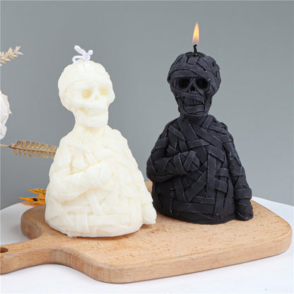 Zombie Skull Halloween Silicone Candle Mold