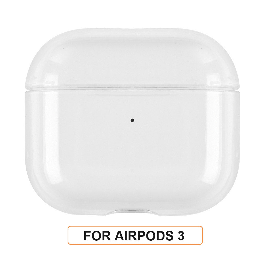 Transparent Case For Airpods 2 3 Pro 1 Case PC Clear Earphone Cover For Air Pods Pro 2 3 1