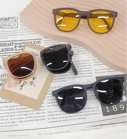 Foldable Sunglasses For Women TR Polarized Folding Sun Glasses