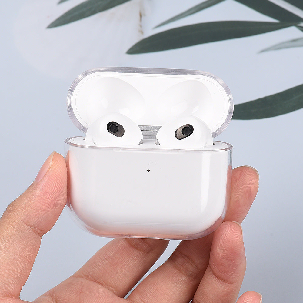 Transparent Case For Airpods 2 3 Pro 1 Case PC Clear Earphone Cover For Air Pods Pro 2 3 1