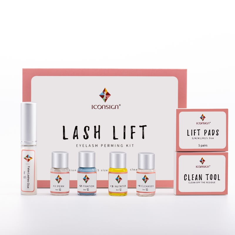 Dropshipping iconsign lash lift kit lash lifiting cílios perming kit lash curling realçador olhos ferramentas de maquiagem