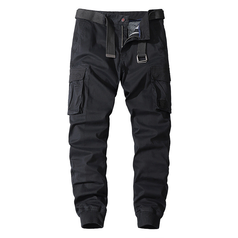 Multi-pocket Men's Loose Straight Casual Pants