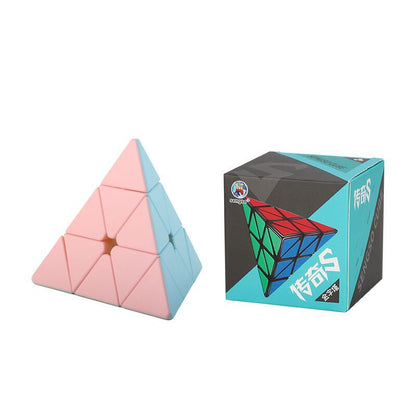 Mão sagrada lenda macaron cor terceiro nível diversão introdução 2345 nível fidget cubo rosa brinquedos educativos