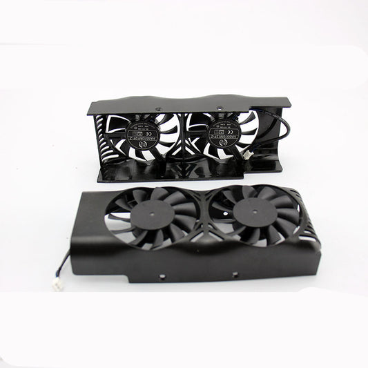 For MSI GeForce GTX 1050Ti Graphics Card Cooling Dual Fan Housing