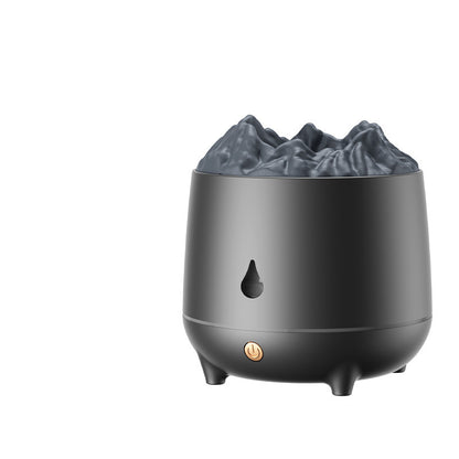 Nuevo Humidificador de volcán, máquina de aromaterapia de montaña llameante, difusor de volcán, volumen de niebla para el hogar, creatividad