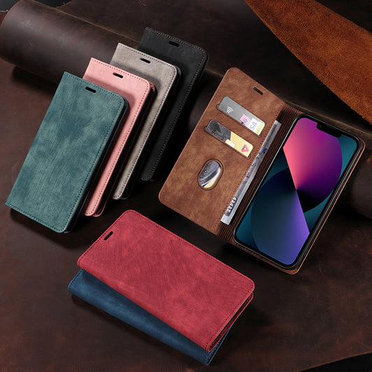 Capa magnética flip para celular