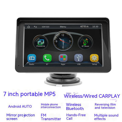 7-inch Apple Wireless Carplay Portable Display