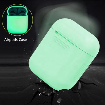 Bluetooth Earphone Case Storage Box Wireless Earphone Silicone Luminous