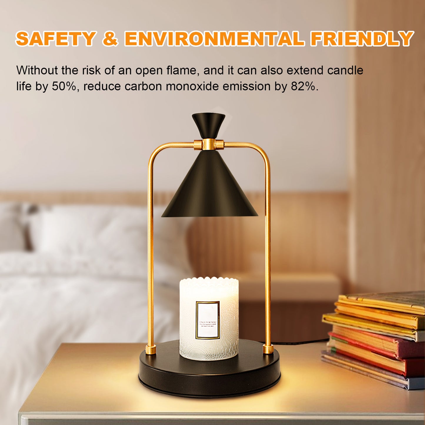 Candle Warmer Lamp With Timer, Dimmable Candle Lamp Warmer, Electric Candle Warmer, Compatible With Small And Large Scented Candles, Candle Melter