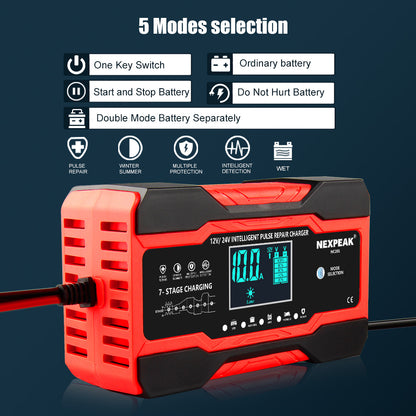 Multifunctional Car And Motorcycle Battery Charger