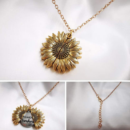 Collar de girasol Eres mi sol