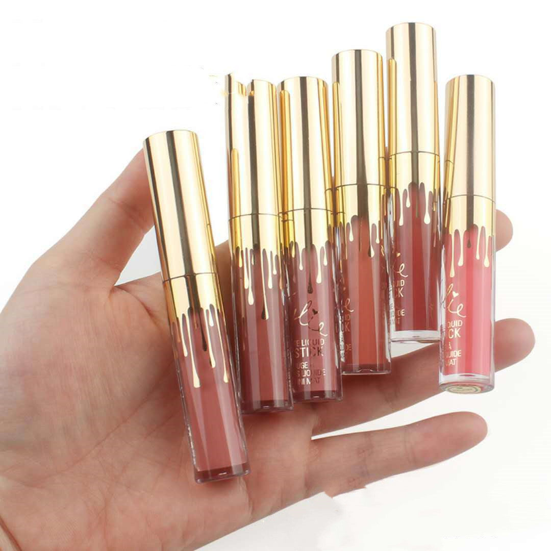 Copo antiaderente Gold 6 Lip Colors Kylie Birthday Edition