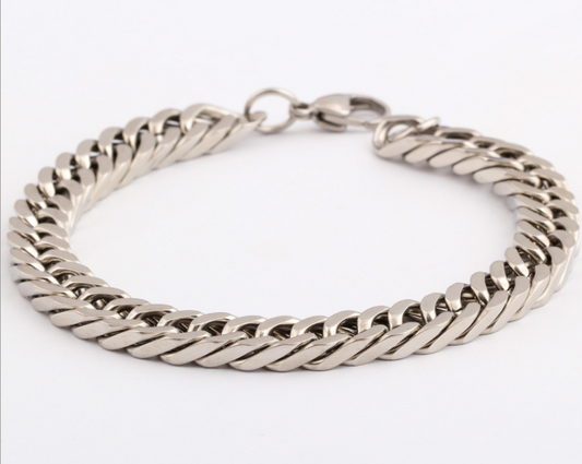 Brazalete de acero titanio