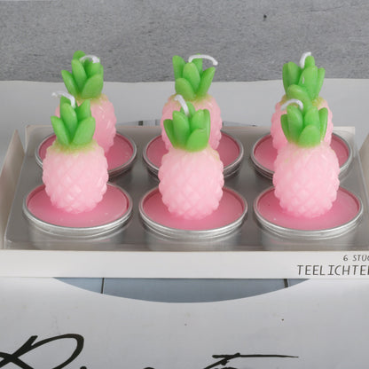 New Pineapple Craft Candles Romantically Express Fruit Plants