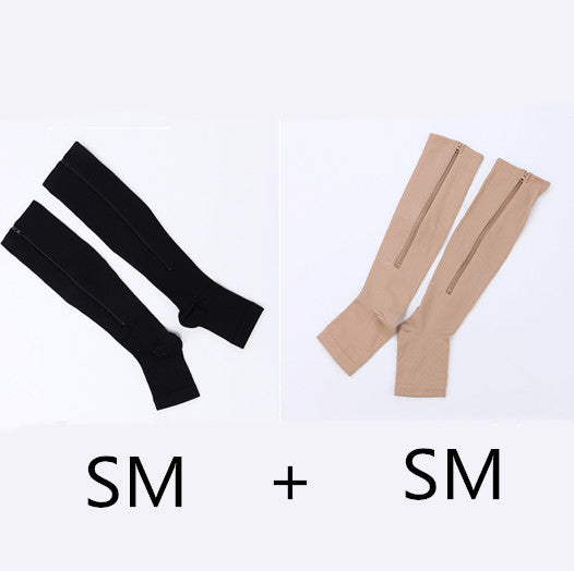 Compression Socks Zipper Socks