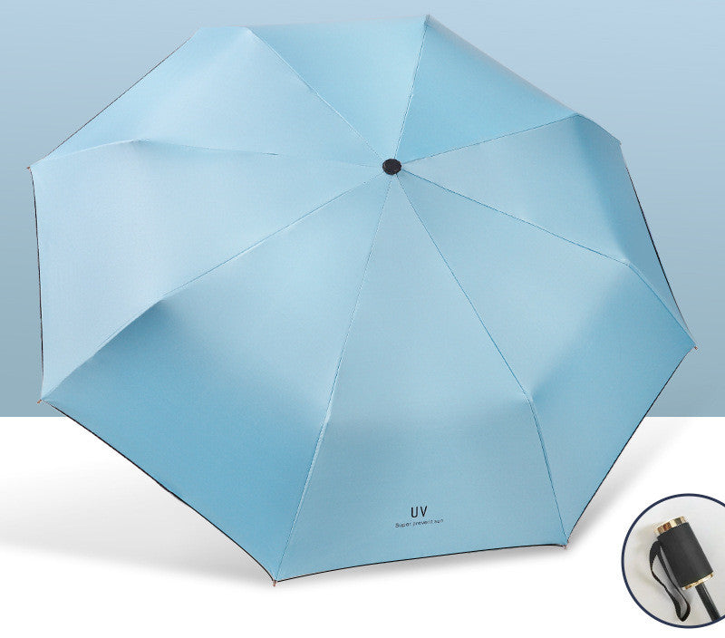 Automatic Umbrella Rain Or Shine Folding Umbrella