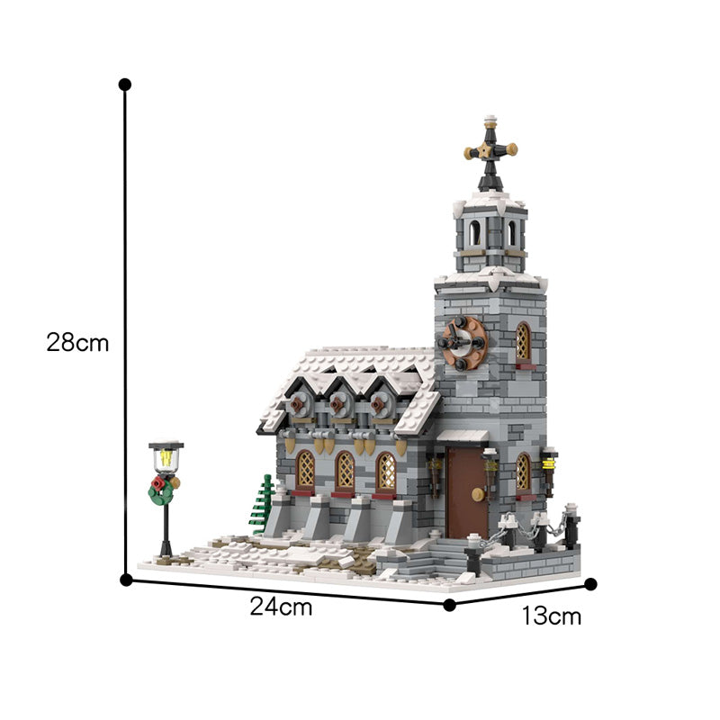 Christmas Winter Series Winter Chapel Architectural Model