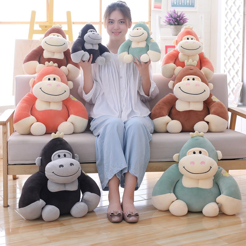 Soft Down Cotton King Kong Gorilla Plush Toys Doll