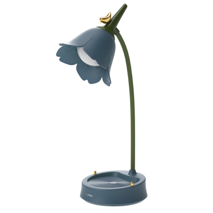 Flor LED lâmpada de mesa iluminação toque lâmpada de leitura