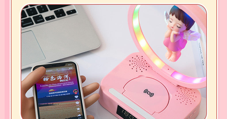 Alto-falante Bluetooth com suspensão magnética Angel Girl