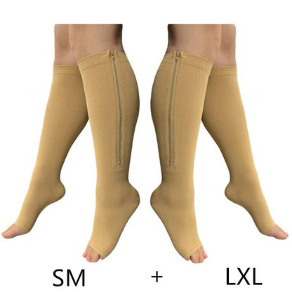 Compression Socks Zipper Socks